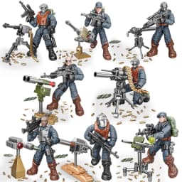 World War Army Military Soldiers SAWT Soldiers Special Force DIY Model Building Blocks Bricks Children'S Toys
