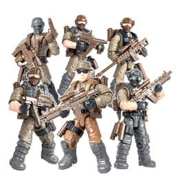 World War Army Military Soldiers SAWT Soldiers Special Force DIY Model Building Blocks Bricks Children'S Toys