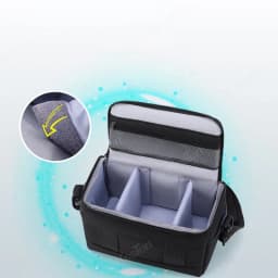 DSLR Camera Bag Handbags Nylon Shoulder Bag Camera Case Portable Cameras Bag for Sony Nikon Canon Panasonic Fuji SLR Camera