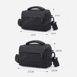 DSLR Camera Bag Handbags Nylon Shoulder Bag Camera Case Portable Cameras Bag for Sony Nikon Canon Panasonic Fuji SLR Camera