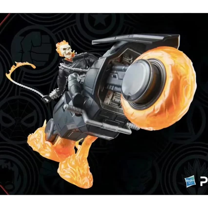 Ghost Rider And Motorcycle Battle Car 85th Anniversary Series 6-Inch Marvel Legends Action Figure Model Gift