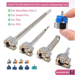 Joystick Disassembly Tool Removable Joystick Soldering Iron Tip T12 C245 936/900M 203/200 Heating Core Xbox PS4 PS5 Switch Pro