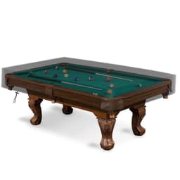 Amberr Billiard Pool Table Cover,Waterproof Cover for Pool Table Snooker Billiard Table 7/8/9 Foot Fitted,Only Cover