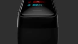 LIGE 1.1 Inch Amoled Heart Rate Monitor Smart Bracelet Wristband Slim Smart Watch Men Women Waterproof  Fitness Tracker Band