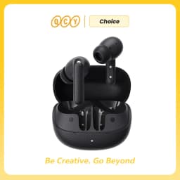 QCY Buds ANC -45dB Adaptive Noise Cancelling Wireless Bluetooth 5.4 Earbuds 6 Mics Clear Call 10mm Dynamic Driver Earphone 25Hrs