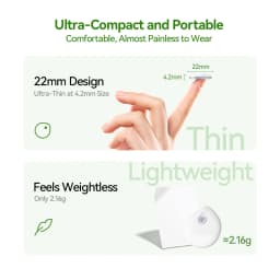 MicroTech LinX Vista CGM 15-Day Continuous Glucose Monitor with 24/7 Real-Time Blood Glucose Monitoring Diabetes Management