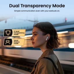 HAYLOU Mori Pro Bluetooth 5.4 Earphones Wireless 43dB Adaptive Hybrid ANC Hi-Res LDAC Earbuds 6 Mic Headphones 28H Battery Life