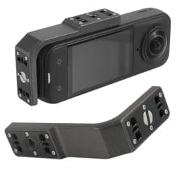 Horizontal-vertical L-shaped Bracket for Insta360 X5 Quick-release Mount with 1/4 Interface for Insta360 X5/X4/X3 Accessories