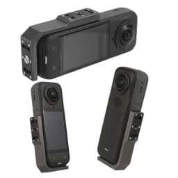 Horizontal-vertical L-shaped Bracket for Insta360 X5 Quick-release Mount with 1/4 Interface for Insta360 X5/X4/X3 Accessories