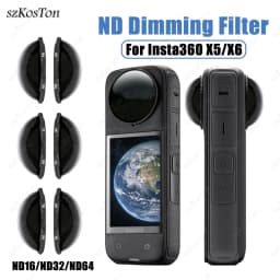 For Insta360 X6 X5 ND Filters ND16 ND32 ND64 Cinematic Motion Blur Tempered Glass Filter For Insta 360 Action Camera Accessories