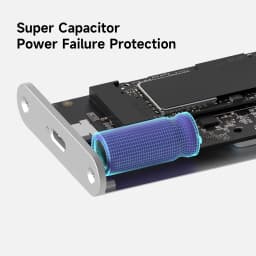 Hagibis M.2 NVMe SSD Enclosure with E-Ink Display 10Gbps Ink Screen Aluminum External SSD Case for 2230/2242/2260/2280 SSDs