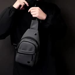 Men Cross Body Bag Sling Backpack Travel Fashion Outdoor Sports Waterproof Nylon Male Purse Side Shoulder Chest Messenger Bag