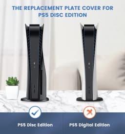 PS5 Faceplate Case Cover Customized PS5 Plate for Disc PlayStation 5 Console Hard Shell Skin Replacement Cover Plates for PS5