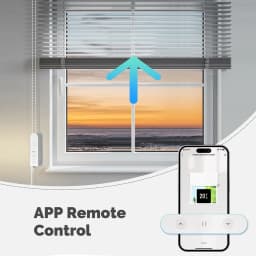 Tuya WiFi Smart Curtain Motor, MOES Electric Roller Blinds Driver, Alexa Google Home Voice Control, Automatic Pull Cord Chain