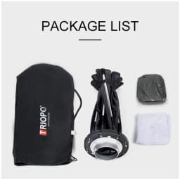 Triopo 90cm Photo Portable Bowens Mount Softbox W/ Honeycomb Grid K90 Octagon Umbrella Outdoor Soft Box for Godox Jinbei Strobe