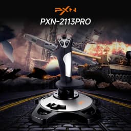 PXN-2113 Pro Joystick Flight Simulator Gamepad Controller PC Flight Simulation Cockpit Stick for PC/Desktop Game Accessories
