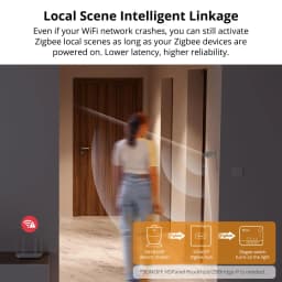 SONOFF SNZB-03P ZigBee Motion Sensor Smart Light Detection Motion Trigger Alarm Work with ZBBridge via EWeLink APP Alexa Google