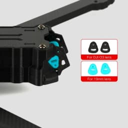 Axisflying MANTA10" Lite 10inch FPV Freestyle Drone Ture X Frame Kit 402mm Wheelbase T700 Carbon Compatible 10inch Propeller