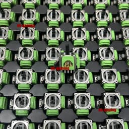 10PCS/20PCS GINFULL TMR Electromagnetic Joystick  For PS5 Gamepad 3D Analog Stick Sensor Module For Ps4 For Xbox One Controller