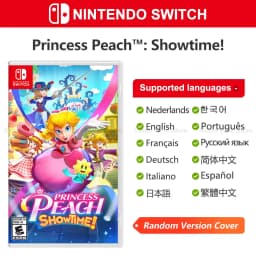Princess Peach : Showtime! Nintendo Switch Game Deals 100% New and Original Physical Game Card 1 Player Game for Nintendo Switch