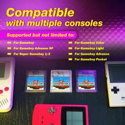 2500 in 1 OS V4 GB Pro Flashmaster Cartridge Game Card For Gameboy/Gameboy Color/GBA SP Game Consoles With 8GB TF Card