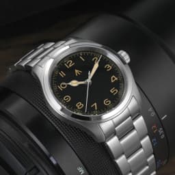 Militado ML08 Military Watch VH31 Quartz Movement Double Sapphire Crystal C3 BGW9 Luminous 10Bar Waterproof 38mm Vintage Watch