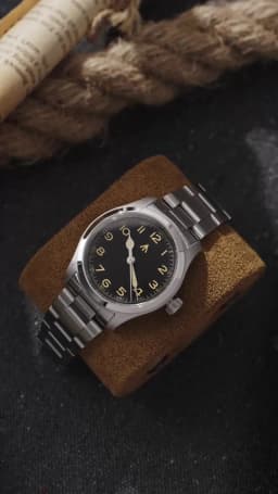 Militado ML08 Military Watch VH31 Quartz Movement Double Sapphire Crystal C3 BGW9 Luminous 10Bar Waterproof 38mm Vintage Watch
