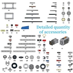 STEM 9686 Technical Parts Multi Technology Programming Educational Students Learn DIY Building Blocks Brick Power Kids Toys Gift