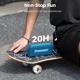 Tronsmart Trip 2 Speaker Portable Bluetooth Speaker with Enhanced Bass, IPX7 Waterproof, 20H Playtime,for Camping, Outdoor