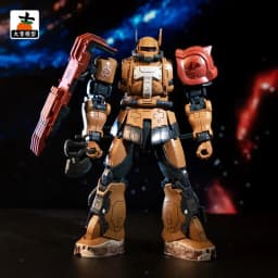 HG 1/144 Zaku II Type Solari Requiem Version Action Figure Assembly Model Kit Movable Joint Mecha Plastic Model Collectible Gift