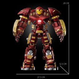 2600+pcs Super Heroes Blocks War Robot Action Figures Building Sets Iron Buster Mech DIY Bricks Toys Holiday Gift Room Ornament