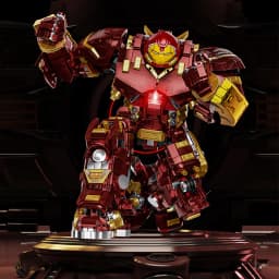 2600+pcs Super Heroes Blocks War Robot Action Figures Building Sets Iron Buster Mech DIY Bricks Toys Holiday Gift Room Ornament
