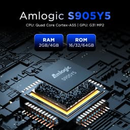 Tanix TX5 Android 14 Smart TV box Amlogic S905Y5 4GB 64GB 2.4G/5G Dual Wifi 6 AV1 BT Set Top Box DDR4 Media player