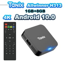 Tanix TX1 Android TV Box Allwinner H313 2.4G Wifi Mini Smart TV Stick Power by DC 5V 2A