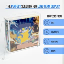 Acrylic Magnetic Display Case for Japanese Booster Box 5mm Clear Display Cases for Collectibles