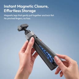 Ulanzi MT95 Portable Mini Tripod Selfie Stick for DJI Osmo Action 6/Nano 5/4/3 for Insta360 X5/X6 for Gopro Tripod for Vlog