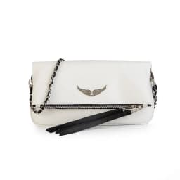 Sac à bandoulière exquis de style français pour femme, sac messager tendance avec chaîne en diamant espagnol