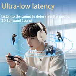 Acer OHR516 ANC Wireless Headphone 48dB Noise Canceling Hi-Res Spatial Audio Earphone with LDAC Bluetooth 5.4 Over Ear Headset