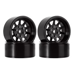 INJORA 116g/pcs Metal Alloy 1.9 Beadlock Wheel Rims for 1:10 RC Crawler Axial SCX10 AXI03007 90046 TRX4 Redcat GEN8 (W1909)