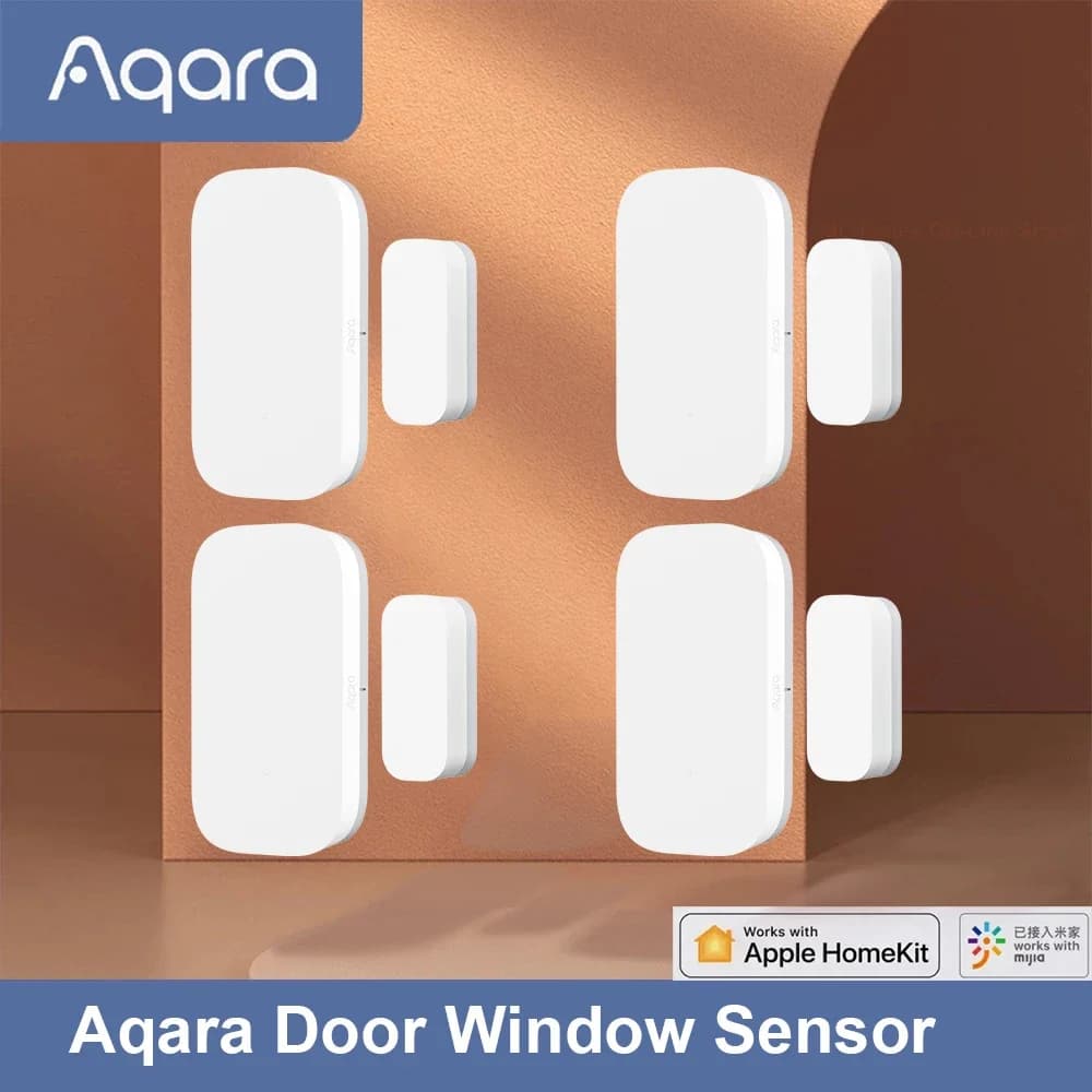 New Aqara Door Window Sensor E1 ZigBee 3.0 MCCGQ14LM APP Remote Control For Smart Home Work With Xiaomi Mijia Apple HomeKit APP