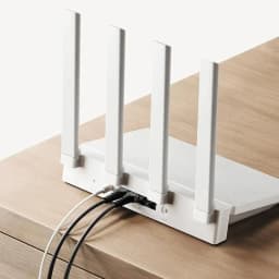 Original Xiaomi AX3000T Router 2.4GHz 5GHz 1.3GHz CPU 2X2 160MHz WAN LAN LED NFC Connection for Home Office Games Mi