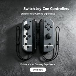For Wireless Joycon for Nintendo Switch, 6-Axis Gyro,with RGB Light Effect, Turbo, Vibration, Remote Gamepad Game accessories