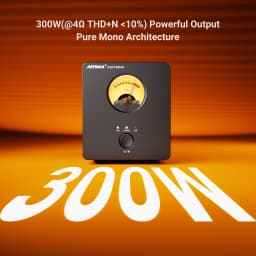 AIYIMA A20 MONO PFFB TPA3255 Power Amplifier 300W Class D MONO Amp XLR RCA TRS Input Sub Out HPF Home Audio 12V Trigger VU Meter