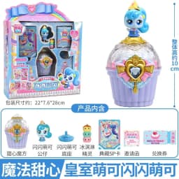 New Catch Teenieping Kawaii Anime Figures Magic Sweetheart Cake Series Love Princess Sweetheart Play Home For Kids Birthday Gift