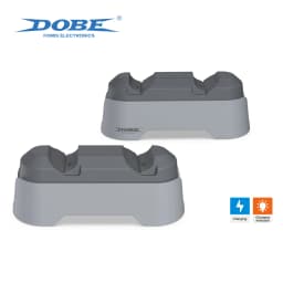 DOBE Double Charging Dock TP5-1501X for PS5 Handle with Dual-color Charging Indicator Light & Charing Cable
