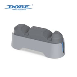 DOBE Double Charging Dock TP5-1501X for PS5 Handle with Dual-color Charging Indicator Light & Charing Cable