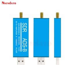 RTL2832U ADS-B Mode-S USB SDR TV Receiver Built-in RF Amplifier 1090MHz Bandpass Filter Radio SDR Band TV Scanner Tuner Stick