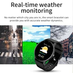LIGE 2026 New Smart Watch Men Full Touch Screen Sport Fitness Watch IP67 Waterproof Bluetooth For Android ios Smartwatch Men+box