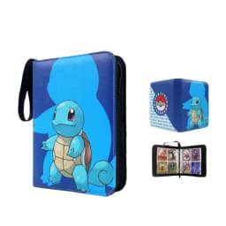 Pokemon Card Anime Figure Card Storage Bag Photo Album Collect Album Loose Leaf Pu Zipper Game King Fans Pikachu Card Pack Toys