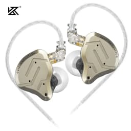 KZ ZSN Pro 2 Hybrid Drive 1BA+1DD in Ear Metal Earphones HIFI Bass Headset DJ Music Earbuds Sport Noise Cancelling Headphone